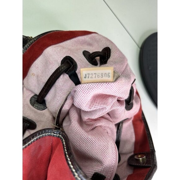 Dooney and Bourke Tote Red Soft Leather Shoulder HandBag - Picture 9 of 13